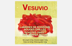 roasted sweet red pepper strips